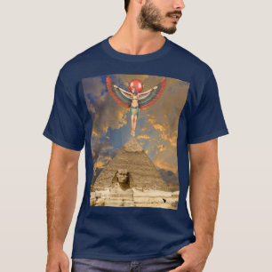 Oude Egyptische godin Isis, godin van de maan T-shirt