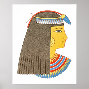 Oude Egyptische godin Poster