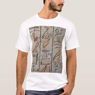 Oude Egyptische hiërogliefen T-shirt
