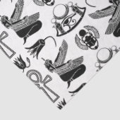 Oude Egyptische hiërogliefen tissuepapier (Detail)