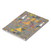 Oude Egyptische Hieroglyphic - Pattern Pharaoh Notitieblok (Gedraaid)
