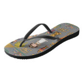 Oude Egyptische Hieroglyphic - Pattern Pharaoh Teenslippers (Schuin)