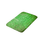 Oude Egyptische Hieroglyphs Green Bath Mat (Gekanteld)