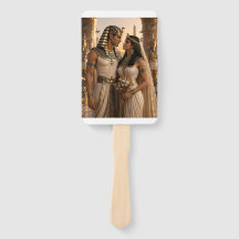 Oude Egyptische Huwelijk Koninklijk Paar Handventi