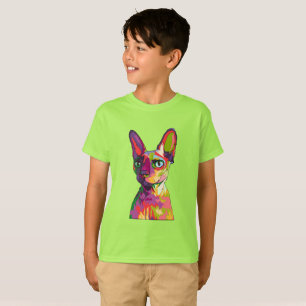 Oude Egyptische kat T-shirt