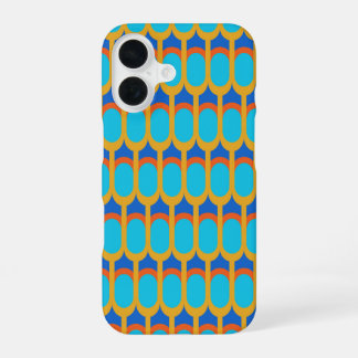 Oude Egyptische Kemet Feather Pattern iPhone 16 Hoesje