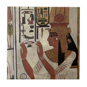 Oude Egyptische koningin [Nefertari] Tegeltje