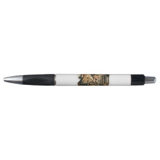 Oude Egyptische Koninklijke Nefertiti Koningin & F Pen