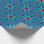 Oude Egyptische kunst: een levendige Mandala. Cadeaupapier (Hoek)