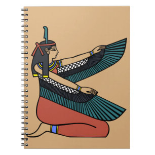 Oude Egyptische Mythologie Kunst Notitieboek