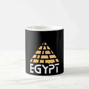 Oude Egyptische Pyramide T-Shirt Koffiemok