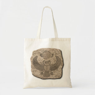 Oude Egyptische Sacred Scarab Stone Tote Bag