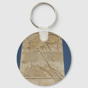 Oude Egyptische Sleutel Van Leven Ankh met HORUS Sleutelhanger