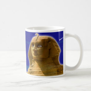 Oude Egyptische Sphinx bij Giza Art Design Koffiemok
