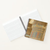 Oude Egyptische tempel Notitieboek (Binnen)