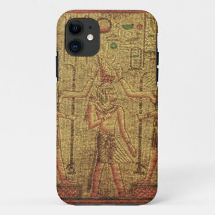 Oude Egyptische Temple Wall Art iPhone 11 Hoesje
