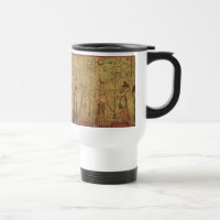 Oude Egyptische Temple Wall Art