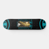Oude Egyptische valk God Horus Skateboard (Horizontaal)