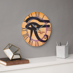 Oude Egyptische Wandklok Grote Klok
