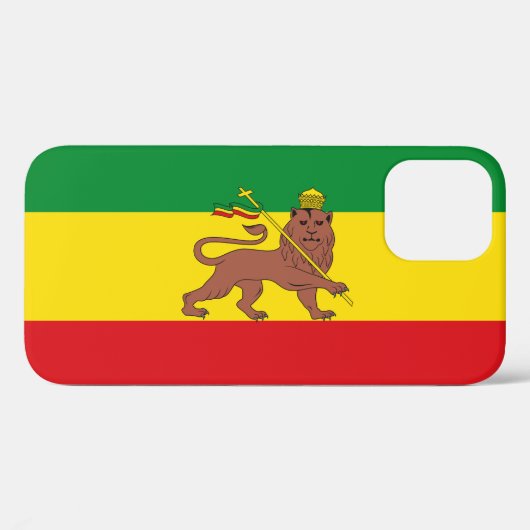 Oude Ehtiopische vlag Case-Mate iPhone Case (Achterkant (horizontaal))