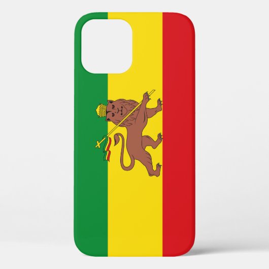 Oude Ehtiopische vlag Case-Mate iPhone Case (Achterkant)