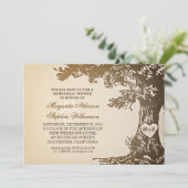 oude eik - repetities tijdens het diner kaart (Staand voorkant)