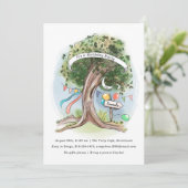 Oude eikenpalmen Vlaggendag Kaart (Staand voorkant)