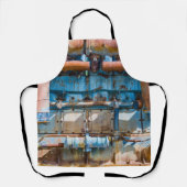 Oude en roestachtige atlas Imperial diesel engine  Schort (Voorkant)