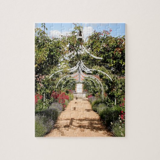 Oude Engelse tuin Legpuzzel (Verticaal)