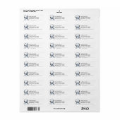 Oude Engelstalige Sheepdog Clean & Simple Etiket (Full Sheet)