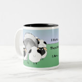 Oude Engelstalige Sheepdog - Ik heb gehoord dat ik Tweekleurige Koffiemok (Voorkant links)