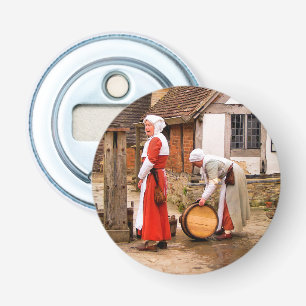 OUDE ENGLAND BUTTON FLESOPENER