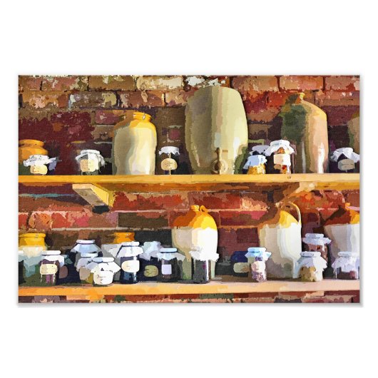 OUDE ENGLAND FOTO AFDRUK (Voorkant)