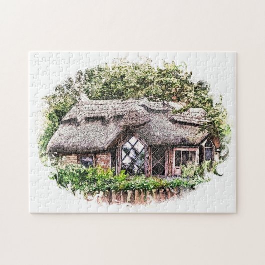 OUDE ENGLAND LEGPUZZEL (Horizontaal)