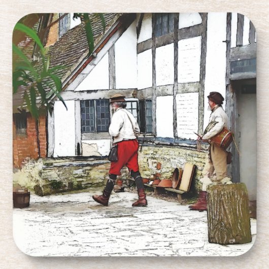 OUDE ENGLAND ONDERZETTER (Voorkant)