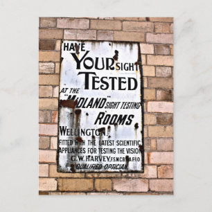 OUDE ENGLAND SIGN BRIEFKAART