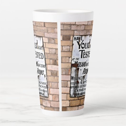 OUDE ENGLAND  SIGN LATTE MOK (Voorkant)