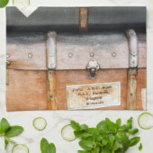 OUDE ENGLAND THEEDOEK (Gevouwen)