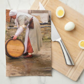 OUDE ENGLAND THEEDOEK (Quarter Fold)