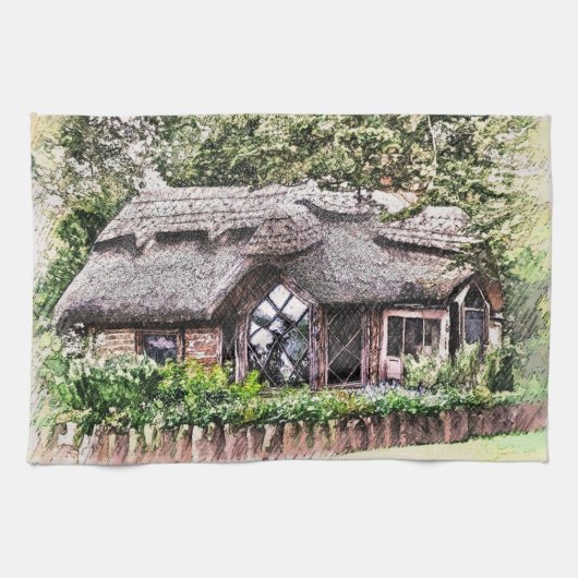 OUDE ENGLAND THEEDOEK (Horizontaal)