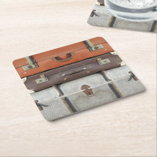 OUDE ENGLAND VIERKANTE KARTONNEN ONDERZETTER