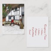 OUDE ENGLAND VISITEKAARTJE (Voorkant / Achterkant)