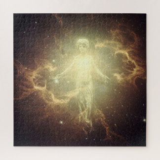 Oude Entiteit Verschijnt In De Diepte Van De Diepe Legpuzzel