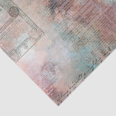 Oude Ephemera Krantenpapier Tissuepapier (Detail)