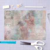 Oude Ephemera Krantenpapier Tissuepapier (Craft)