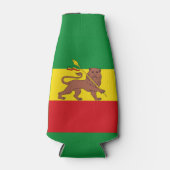 Oude Ethiopische vlag Flesjeskoeler (Voorkant)