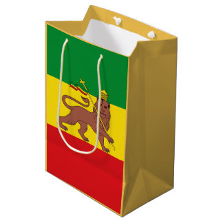 Oude Ethiopische vlag Medium Cadeauzakje