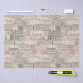 Oude Europese gebouwen Tissuepapier (Craft)