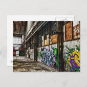 oude fabriek briefkaart (Voorkant / Achterkant)