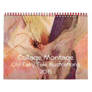 Oude fairy Tale-illustraties Kalender